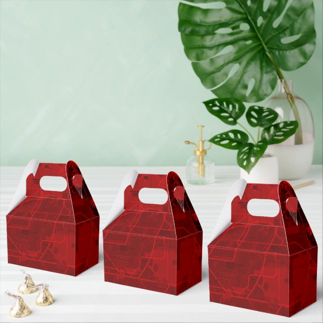 Caja Para Regalos Gráfico de aviación (Múltiple)