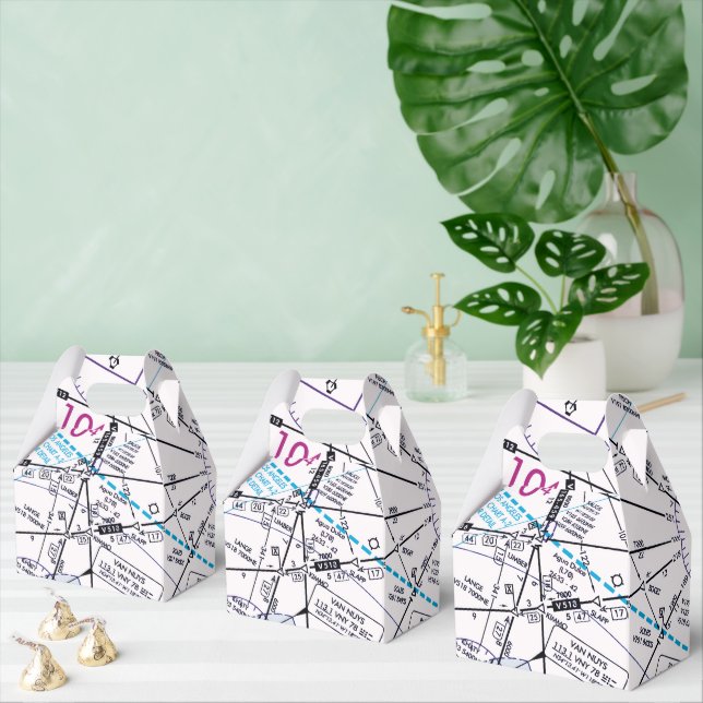 Caja Para Regalos Gráfico de aviación (Múltiple)