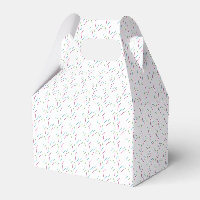 Caja Para Regalos Granizado de Helado de Cumpleaños (Front Side)