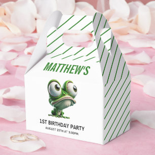 Caja Para Regalos Granja del loco sapo lindo Tema Cumpleaños 1