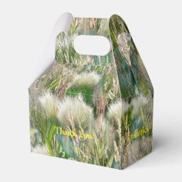 Caja Para Regalos Grasas y flores de primavera ecológicas silvestres