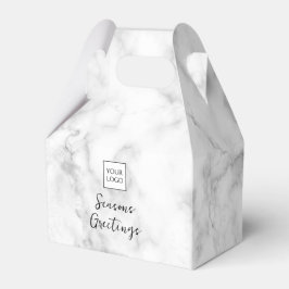 Caja Para Regalos Gray Logo Text Promotional Business Packaging