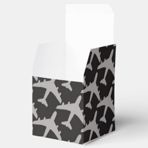 Caja Para Regalos Gray Plane Airplanes Pilot Plane Aviation Aviator
