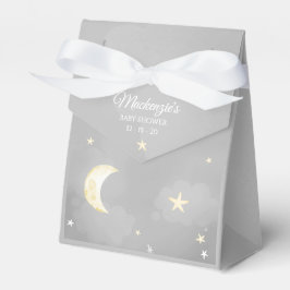 Caja Para Regalos Gray Twinkle Little Star Sky Baby Shower