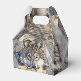 Caja Para Regalos Gray Wolf Dignity