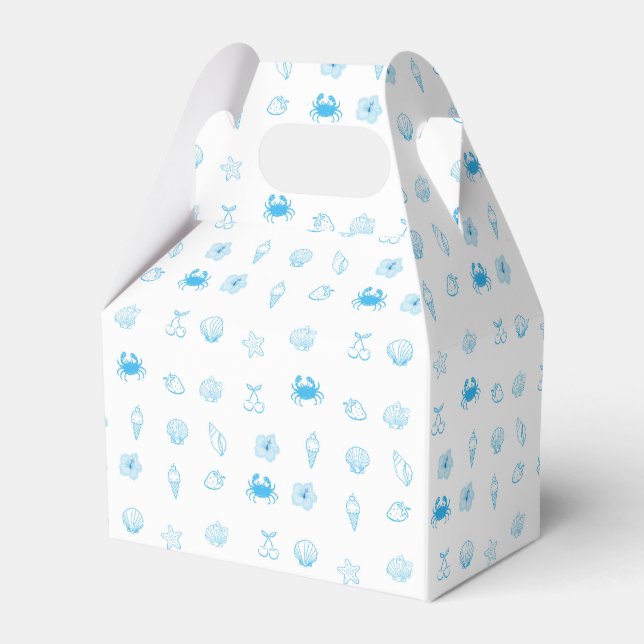 Caja Para Regalos Greek Beach Minimalist (Front Side)