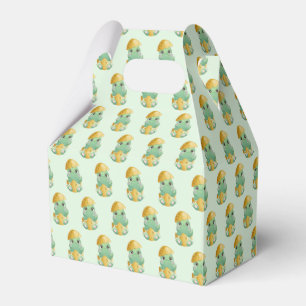 Caja Para Regalos Green Baby Dino Egg Boys Baby Shower