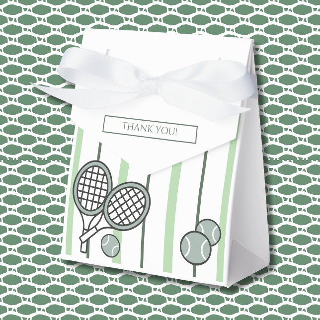 Caja Para Regalos Green Perfect Match Tennis Couples Bridal Shower (Subido por el creador)