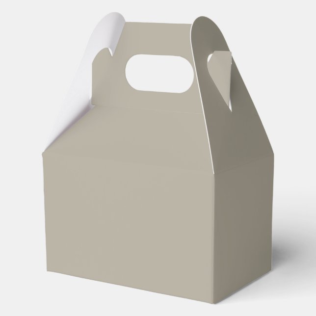 Caja Para Regalos Gris beige (Reverso )