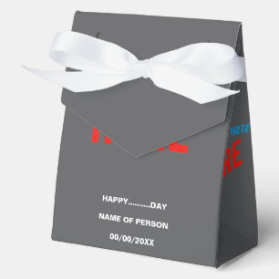 CAJA PARA REGALOS GRIS DE PERSONALIZABLE MODERNO ELEGANTE VERIFICADO