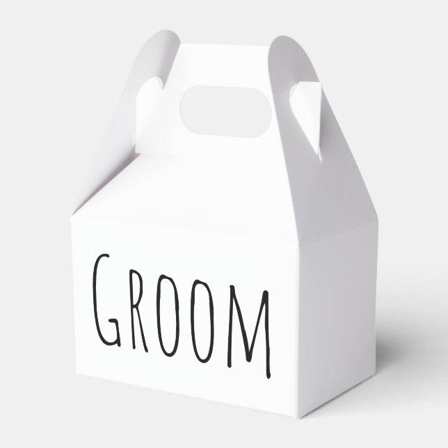 Caja Para Regalos Groom (Front Side)