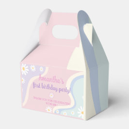Caja Para Regalos Groovy Daisy Birthday Party Favor Box