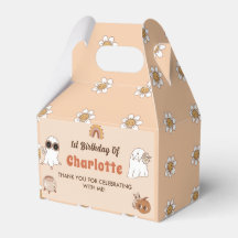 Groovy Halloween Birthday Cute Ghost Fiesta