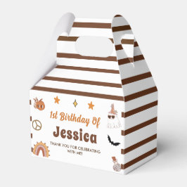 Caja Para Regalos Groovy Halloween Cate Ghost Birday Party