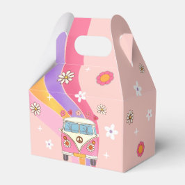 Caja Para Regalos Groovy Rainbow Birday Party