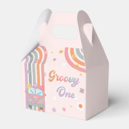 Caja Para Regalos Groovy Rainbow Birthday Party Favorito Box