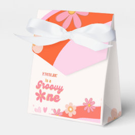 Caja Para Regalos Groovy Un Primer Fiesta Boho Retro Daisy