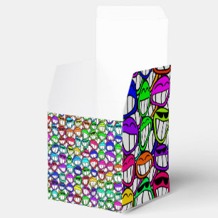 CAJA PARA REGALOS GRUPO DE CARAS SONRIENTES GENIALES