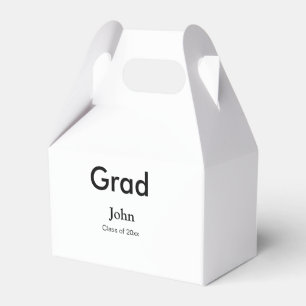 Caja Para Regalos grupo de graduados agregar nombre congrats fecha a