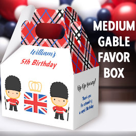Caja Para Regalos Guardias reales de Londres Niño británico medio de