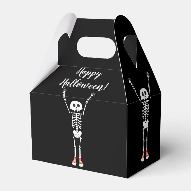 Caja Para Regalos Guay Skeleton Halloween Party (Front Side)