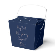 Guion de propuesta de dama de honor minimalista mo