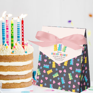 Caja Para Regalos Gummy Bear Colorful Jelly Candy Baby Shower