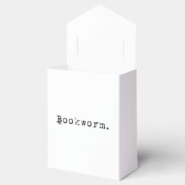 Caja Para Regalos Gusano de biblioteca (Abierto)