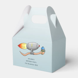 Caja Para Regalos Gusano de cohetes