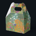 Caja Para Regalos Gustav Klimt Flor Jardín Naturaleza<br><div class="desc">Un bonito cuadro del jardín,  un cuadro clásico de Gustav Klimt,  llamado Cottage Garden,  o Bauergarten,  1907,  que se encuentra cerca de un jardín de flores,  un cuadro de flores de colores.</div>
