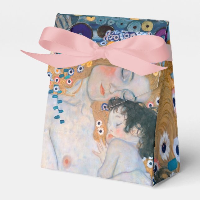 Caja Para Regalos Gustav Klimt - Madre e hijo (Front Side)