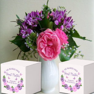 Caja Para Regalos Hace que su corazón flaute mariposa ducha de novia