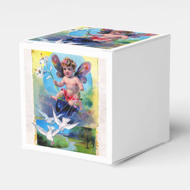 Caja Para Regalos Hada de primavera de otoño (Costado Anverso)