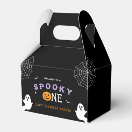 Caja Para Regalos Halloween 1er cumpleaños Spooky Un fantasma gótico
