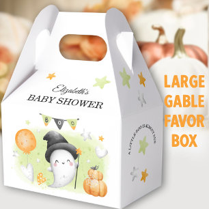 Caja Para Regalos Halloween Baby Shower Cum Little Boo Large Gable