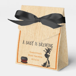 Caja Para Regalos Halloween Bruja Octubre Baby Shower Gracias