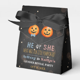 Caja Para Regalos Halloween Calabaza género revelar Fiesta