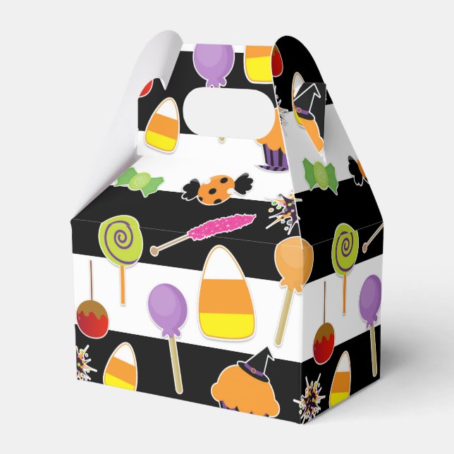 Caja Para Regalos Halloween Candy Costume Party Favorito TreBox (Front Side)