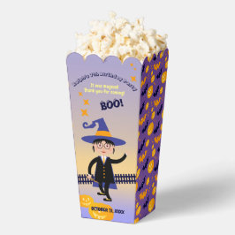 Caja Para Regalos Halloween Costume Boy Wizard Fiesta de cumpleaños