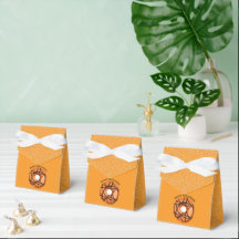 Halloween de moda Naranja de moda Donut web