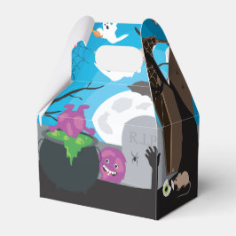 Caja Para Regalos Halloween Monster Kids Halloween Party