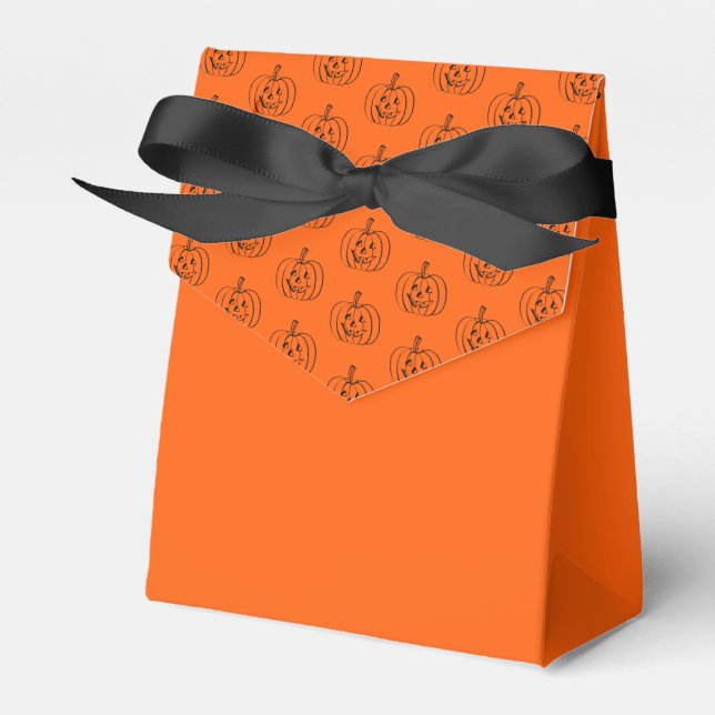 Caja Para Regalos Halloween Party Favor Box (Front Side)