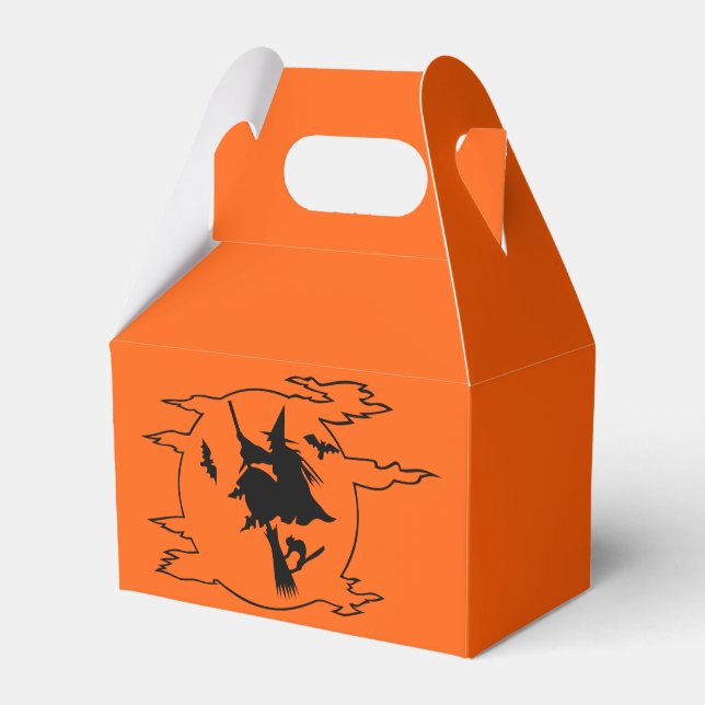 Caja Para Regalos Halloween Party Favor Box (Front Side)