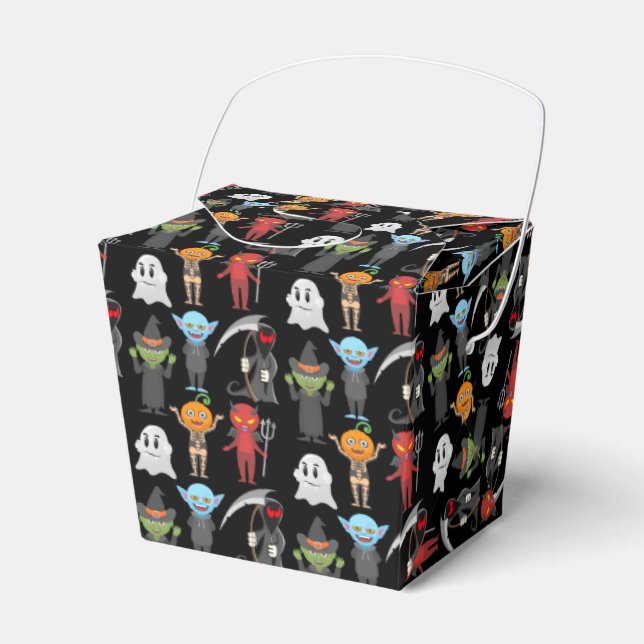 Caja Para Regalos Halloween Party Favor Box (Front Side)