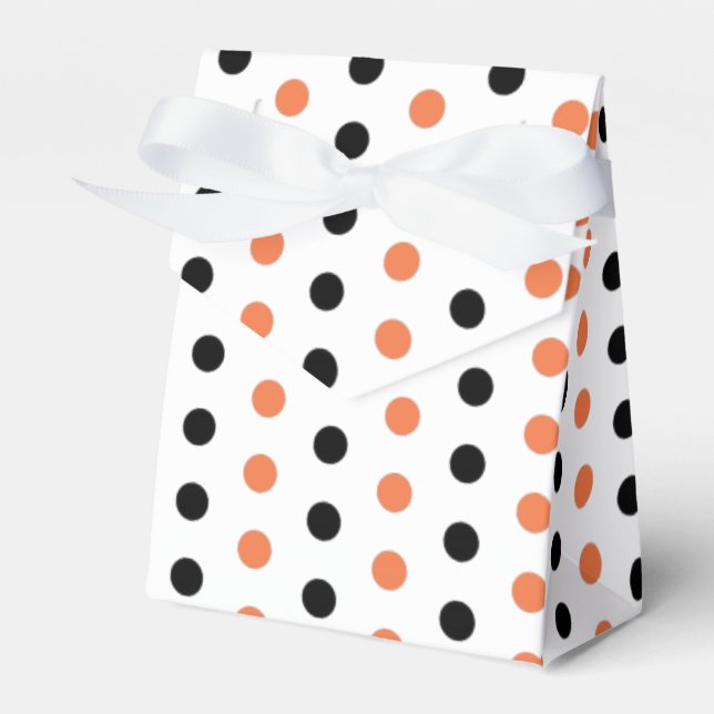 Caja Para Regalos Halloween Polka Dot Favorito Box (Front Side)
