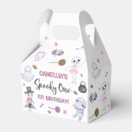 Caja Para Regalos Halloween, primer cumpleaños de Spooky One Chicas