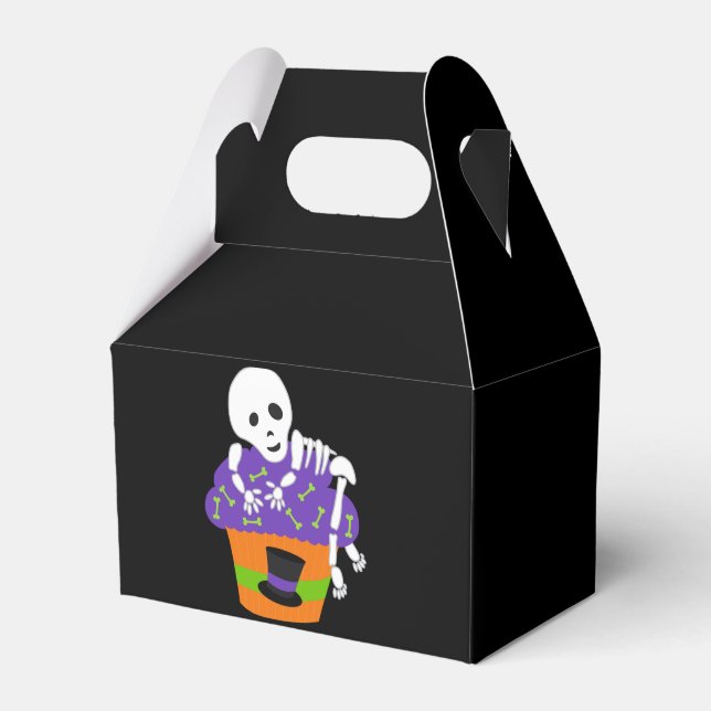 Caja Para Regalos Halloween Retro Cute (Front Side)