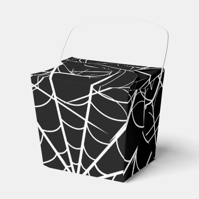 Caja Para Regalos Halloween Spider Web (Front Side)