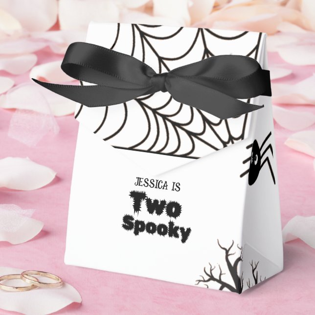 Caja Para Regalos Halloween Sppoky Primera fiesta de cumpleaños (Boda)