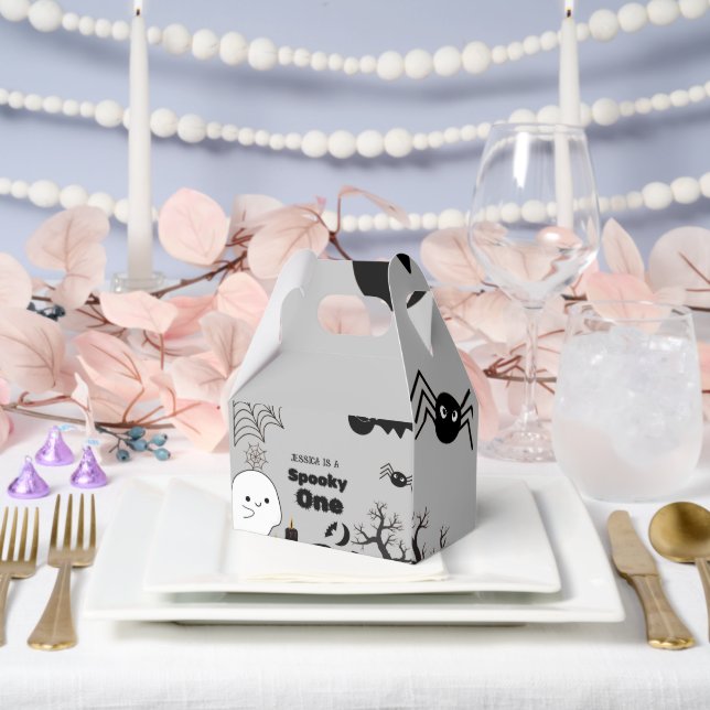 Caja Para Regalos Halloween Sppoky Primera fiesta de cumpleaños (Boda)